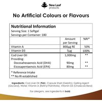 New Leaf Cod Liver Oil Softgels